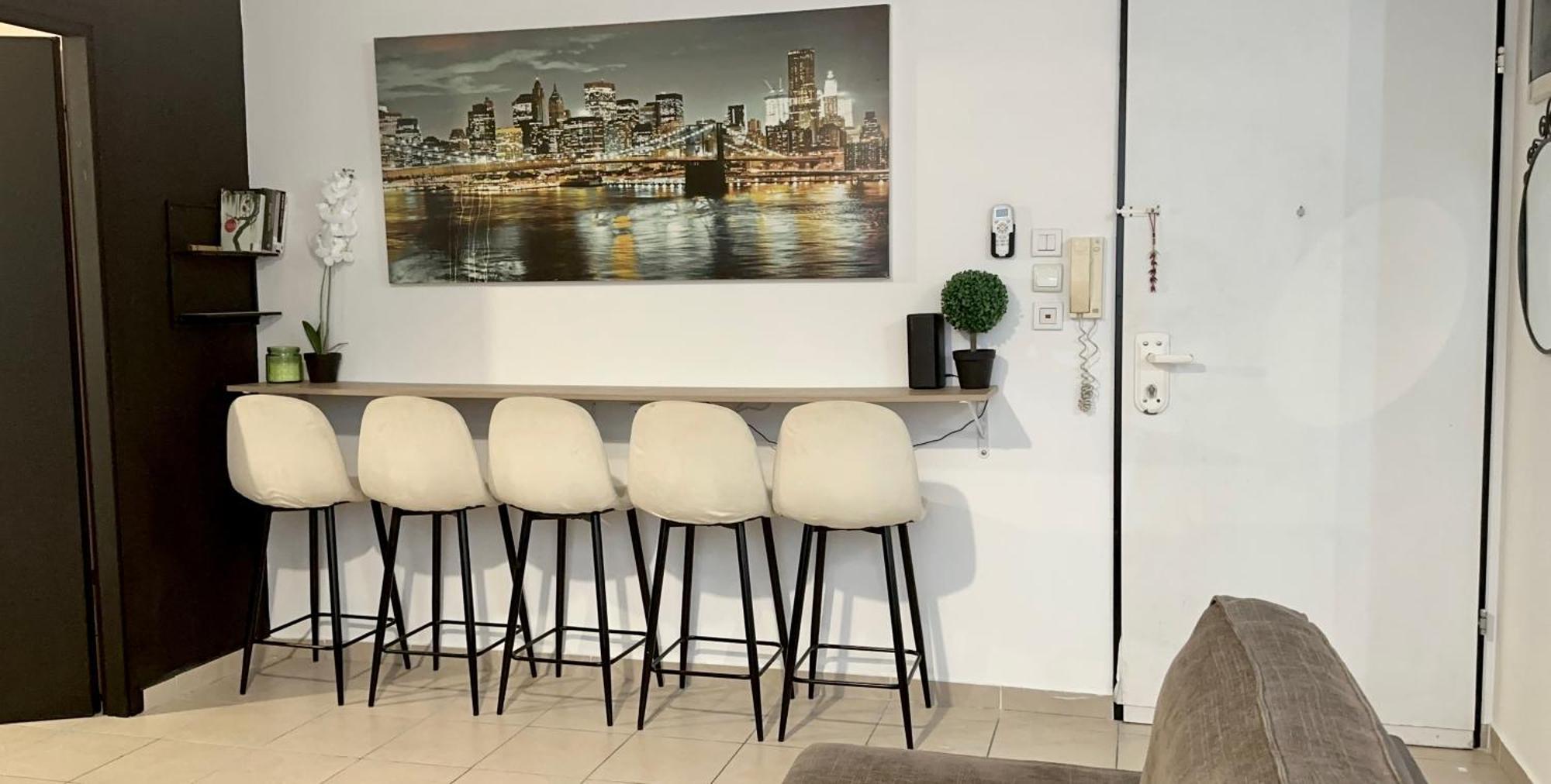 Stylish Tel Aviv Apartment Bagian luar foto
